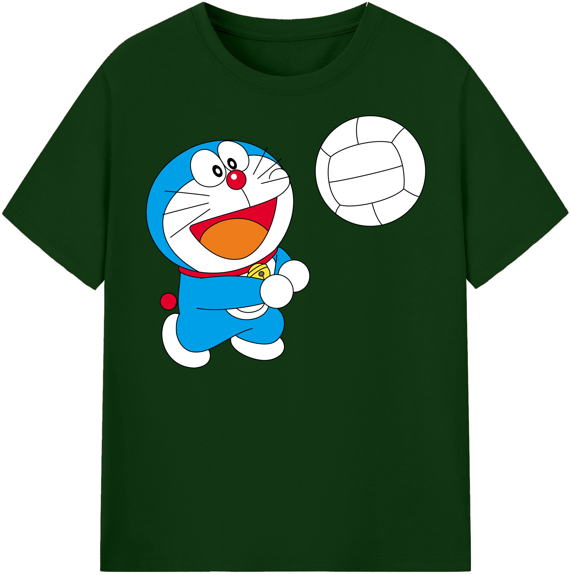 （画像用） ドラえもん Doraemon 綿100％半袖Tシャツ（フロントプリント）